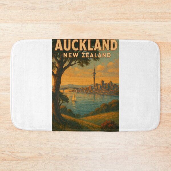 Item preview, Auckland New Zealand Harbour Bridge Sunset designed and sold by Aryabek.