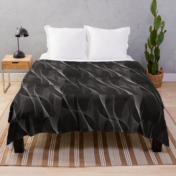 Item preview, Abstract art black and white lines stripes designed and sold by KC-DESIGN.