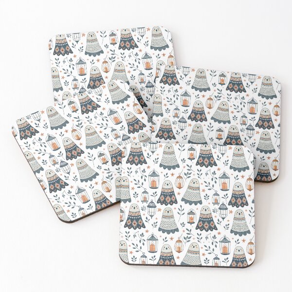 Item preview, Nordic Ghosts & Lanterns designed and sold by Shuga-Design.