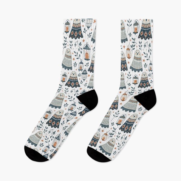 Item preview, Nordic Ghosts & Lanterns designed and sold by Shuga-Design.