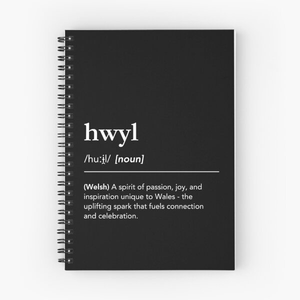 Item preview, Hwyl Definition, Welsh Joy and Inspiration Noun Word Art designed and sold by lagunaklein.