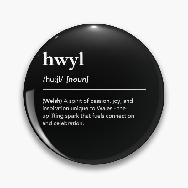 Item preview, Hwyl Definition, Welsh Joy and Inspiration Noun Word Art designed and sold by lagunaklein.