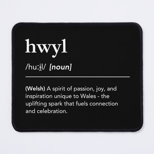 Item preview, Hwyl Definition, Welsh Joy and Inspiration Noun Word Art designed and sold by lagunaklein.