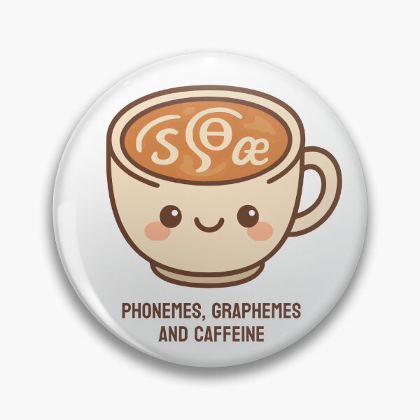 Item preview, Phonemes Graphemes And Caffeine  designed and sold by LaughLine Design.