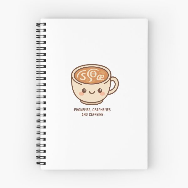 Item preview, Phonemes Graphemes And Caffeine  designed and sold by LaughLine Design.