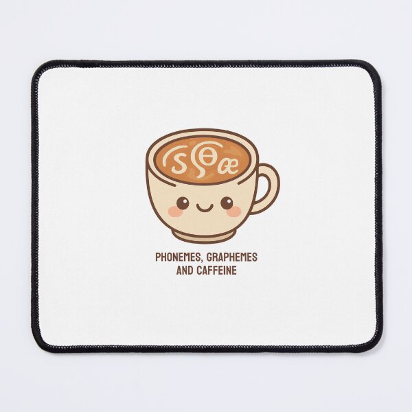 Item preview, Phonemes Graphemes And Caffeine  designed and sold by LaughLine Design.