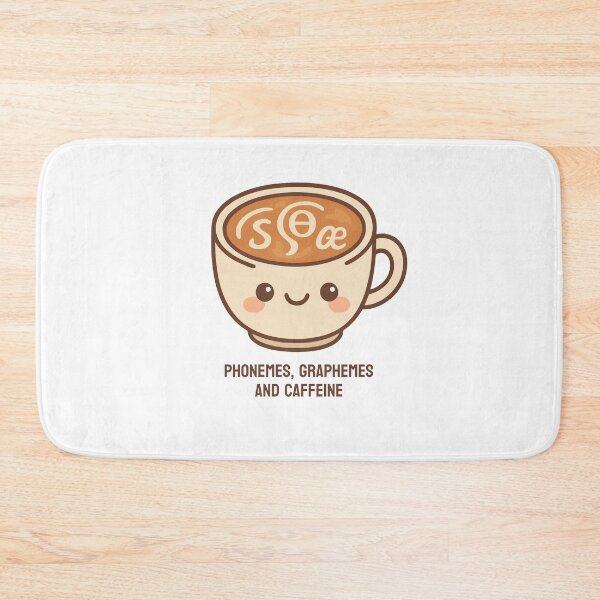 Item preview, Phonemes Graphemes And Caffeine  designed and sold by LaughLine Design.
