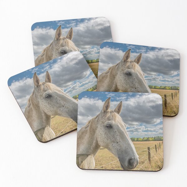 Item preview, peckled Serenity: Horse in a Sunlit Field designed and sold by David Patterson.