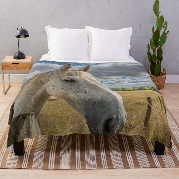 Item preview, peckled Serenity: Horse in a Sunlit Field designed and sold by David Patterson.