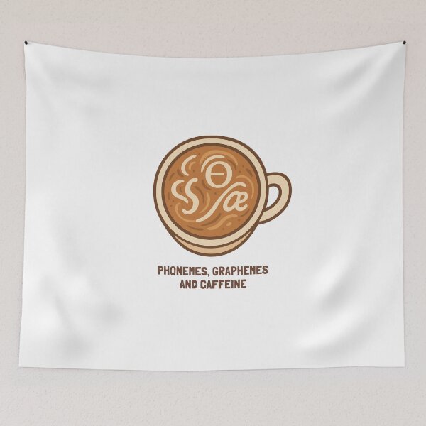 Item preview, Phonemes Graphemes And Caffeine  designed and sold by LaughLine Design.