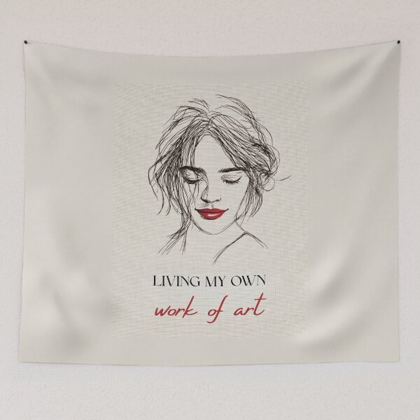 Item preview, Living my own work of art designed and sold by StudioRedKoala.