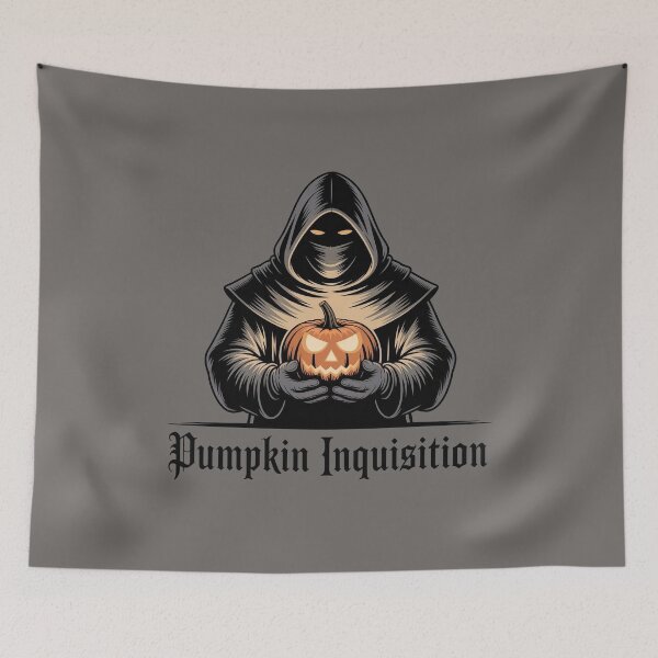 Item preview, Pumpkin Inquisition – Gothic Halloween designed and sold by WikaKowalczyk.