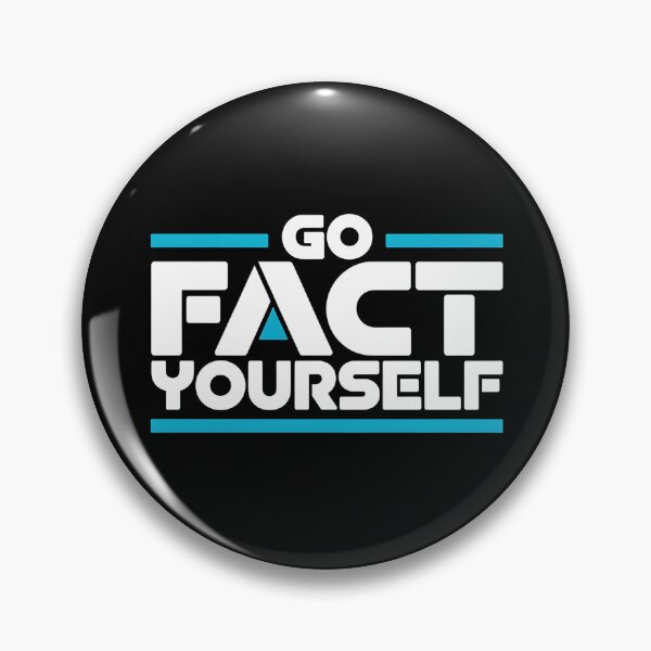 Item preview, Go Fact Yourself - It’s the perfect gift for anyone who loves facts, science, critical thinking, and smart humor. designed and sold by ZyziowskyArt.