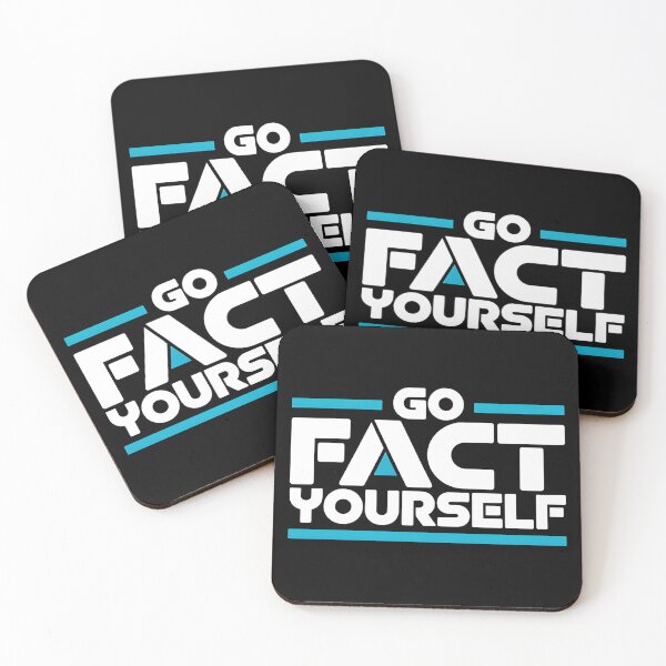 Item preview, Go Fact Yourself - It’s the perfect gift for anyone who loves facts, science, critical thinking, and smart humor. designed and sold by ZyziowskyArt.