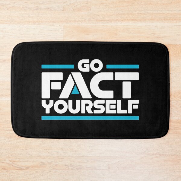 Item preview, Go Fact Yourself - It’s the perfect gift for anyone who loves facts, science, critical thinking, and smart humor. designed and sold by ZyziowskyArt.