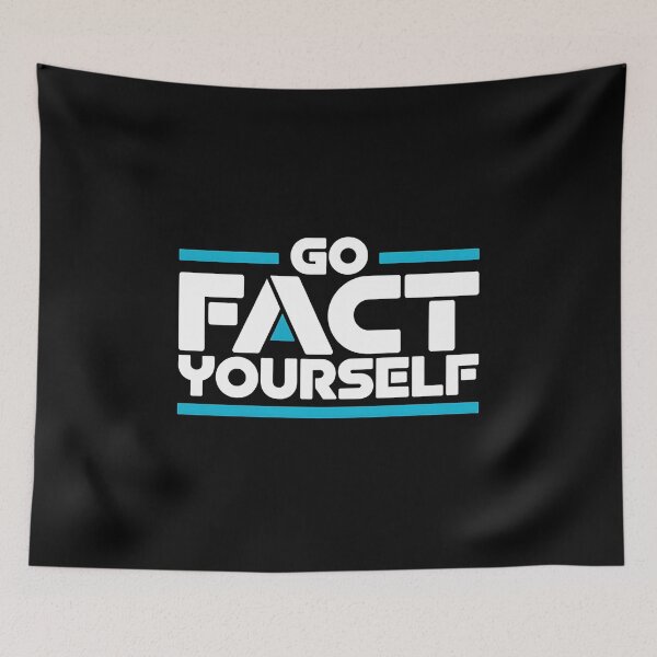 Item preview, Go Fact Yourself - It’s the perfect gift for anyone who loves facts, science, critical thinking, and smart humor. designed and sold by ZyziowskyArt.