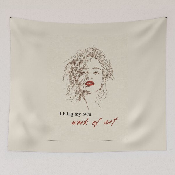 Item preview, Living my own work of art designed and sold by StudioRedKoala.