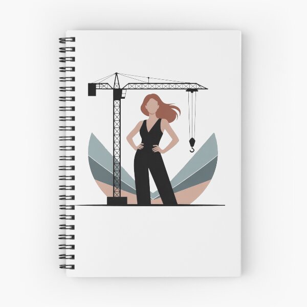 Item preview, Woman in Crane, Crane Operator Driver Worker Work At Height designed and sold by Cr320.