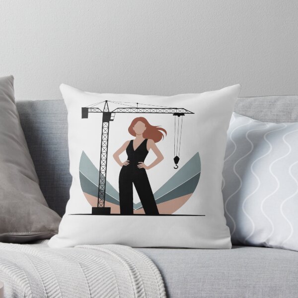 Item preview, Woman in Crane, Crane Operator Driver Worker Work At Height designed and sold by Cr320.