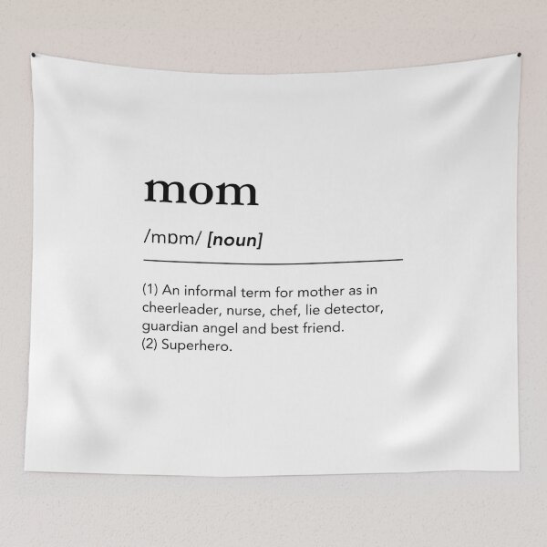 Item preview, Definition of mom, mom definition, meaning of mom, gift for mom designed and sold by lagunaklein.
