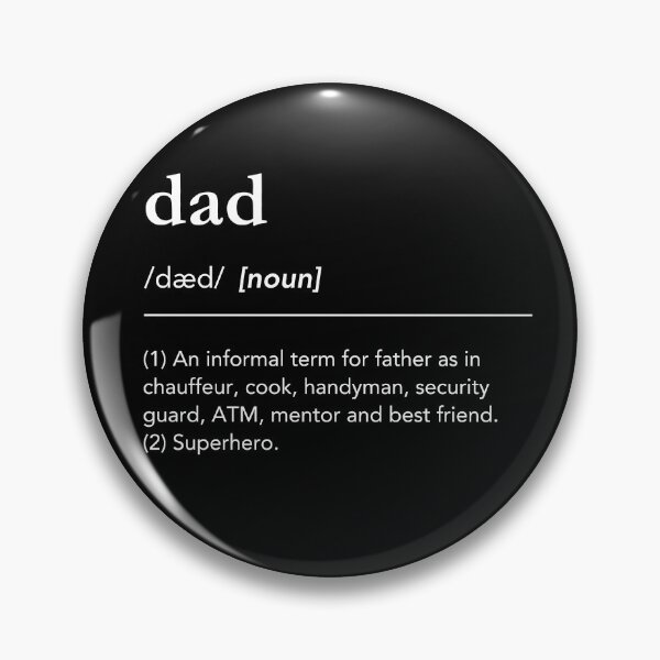 Item preview, Definition of dad, dad definition, happy fathers day, gift for dad designed and sold by lagunaklein.