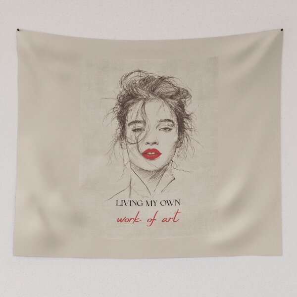 Item preview, Living my own work of art designed and sold by StudioRedKoala.