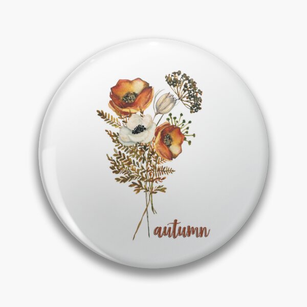 Item preview, Autumn Wildflower Bouquet designed and sold by HEFEEL.