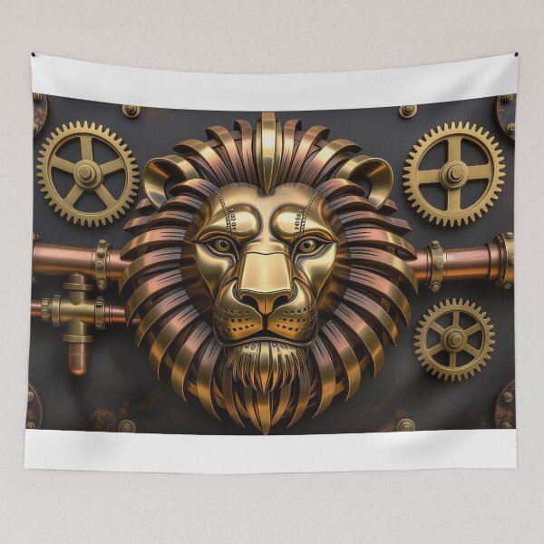Item preview, Steampunk Mechanical Lion designed and sold by xArchGoDx.