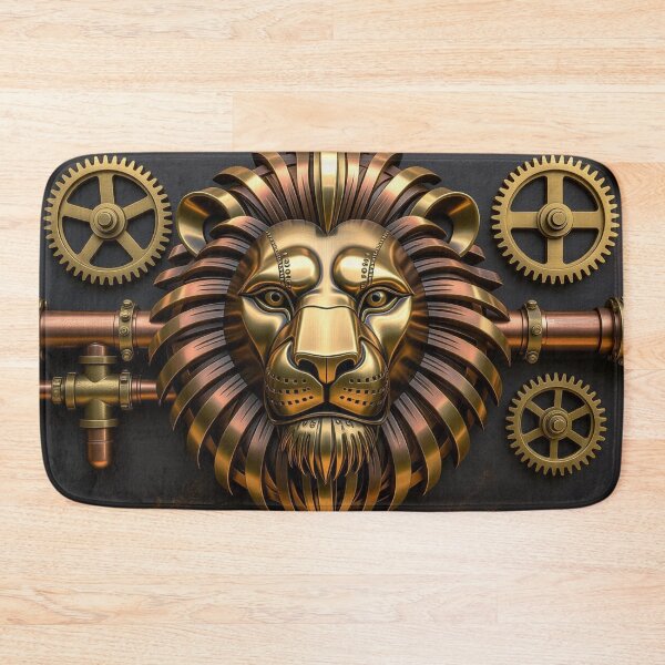 Item preview, Steampunk Mechanical Lion designed and sold by xArchGoDx.