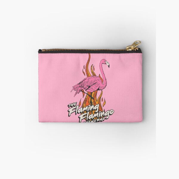 Item preview, Pink Flamingo on Fire Retro Street Food Art designed and sold by Oniyasha.