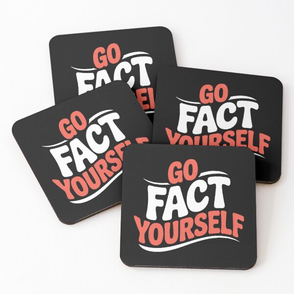 Item preview, Go Fact Yourself - It’s the perfect gift for anyone who loves facts, science, critical thinking, and smart humor. designed and sold by ZyziowskyArt.