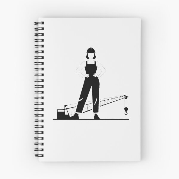 Item preview, Woman in Crane, Crane Operator Driver Worker Work At Height designed and sold by Cr320.