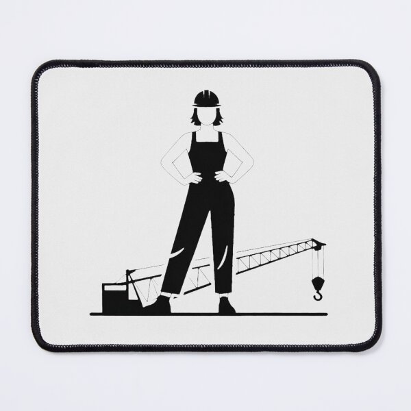 Item preview, Woman in Crane, Crane Operator Driver Worker Work At Height designed and sold by Cr320.