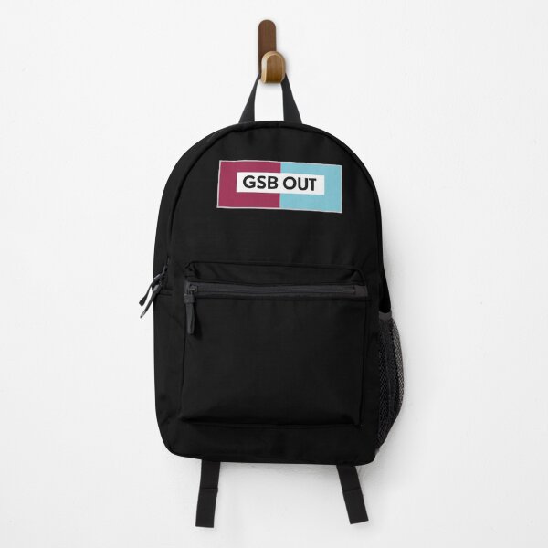 Item preview, Minimalist GSB OUT Banner – Claret and Sky Blue Fan Protest Design designed and sold by VividOrganica.