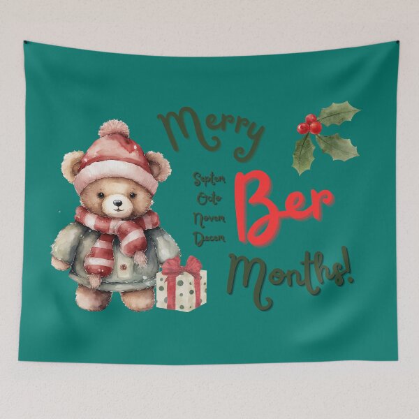 Item preview, Merry Ber Months! - Filipino Christmas designed and sold by RufderFreiheit.