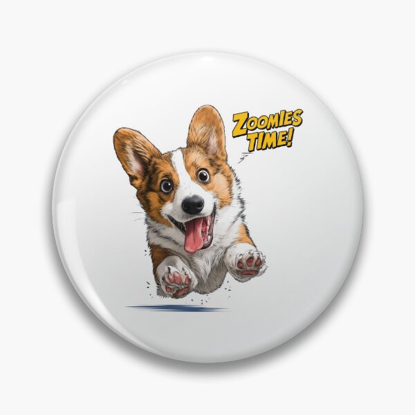 Item preview, Funny Meme - Zoomies Time Corgi designed and sold by hamishby.