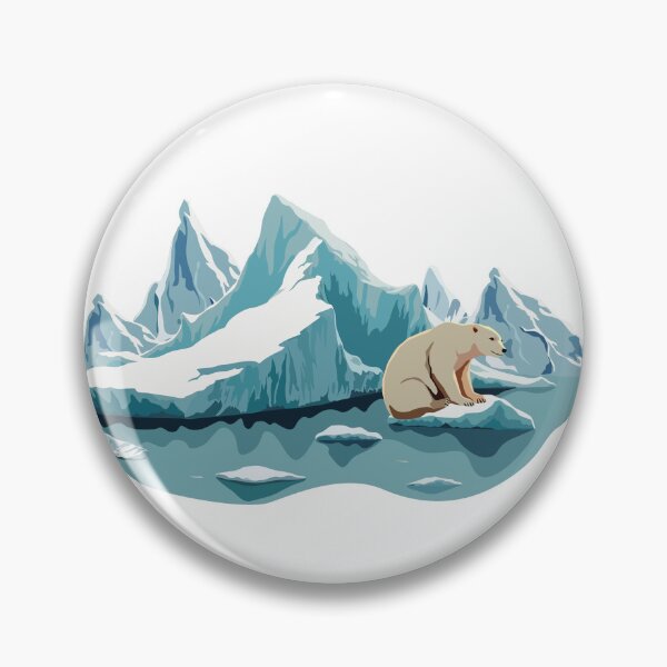 Item preview, Iceberg and polar bear illustration designed and sold by KC-DESIGN.