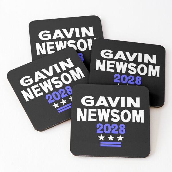 Item preview, Gavin Newsom 2028 For President Election Campaign designed and sold by Colorfulman.