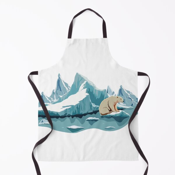 Item preview, Iceberg and polar bear illustration designed and sold by KC-DESIGN.