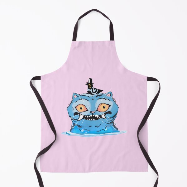 Item preview, Derpy Blue Tiger Demon with Bird Hat | PERFECT GIFT FOR YOU AND FRIENDS designed and sold by BrooksShopUS.