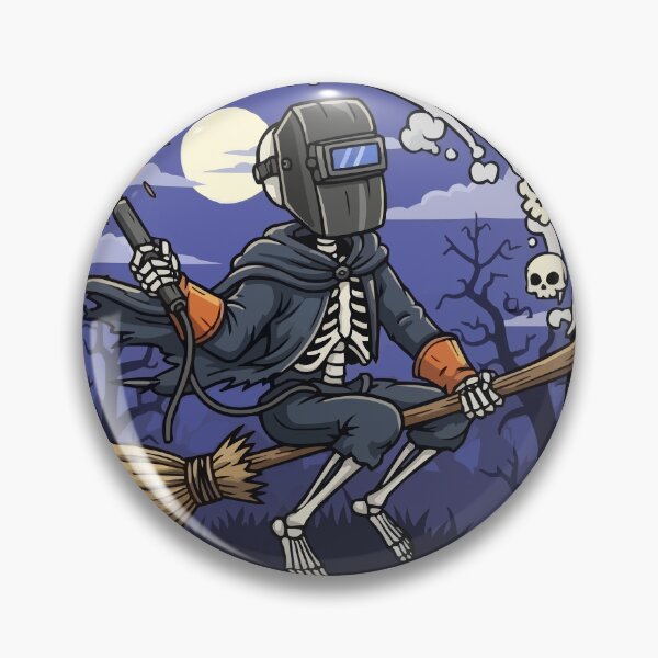 Item preview, Halloween Skeleton Welder designed and sold by bihtti.