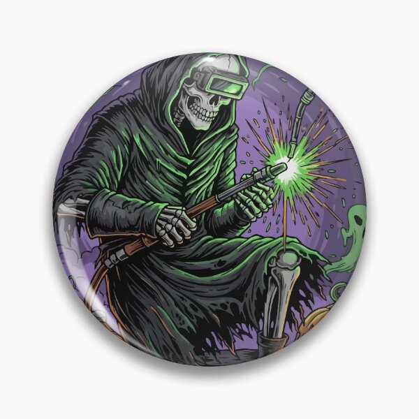 Item preview, Halloween Skeleton Welder designed and sold by bihtti.