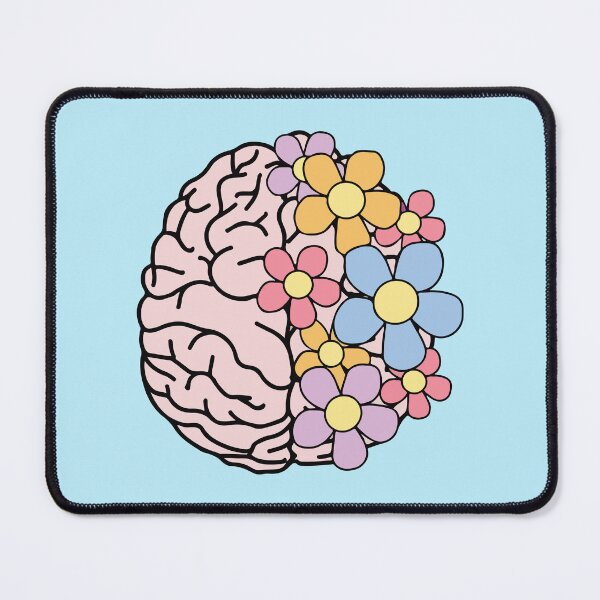 Item preview, Floral Mind Brain designed and sold by BrownHorse90s.