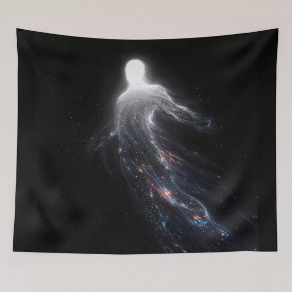 Item preview, Cosmic Astral Projection – Spiritual Being Made of Stars and Galaxies designed and sold by Not Hugo.