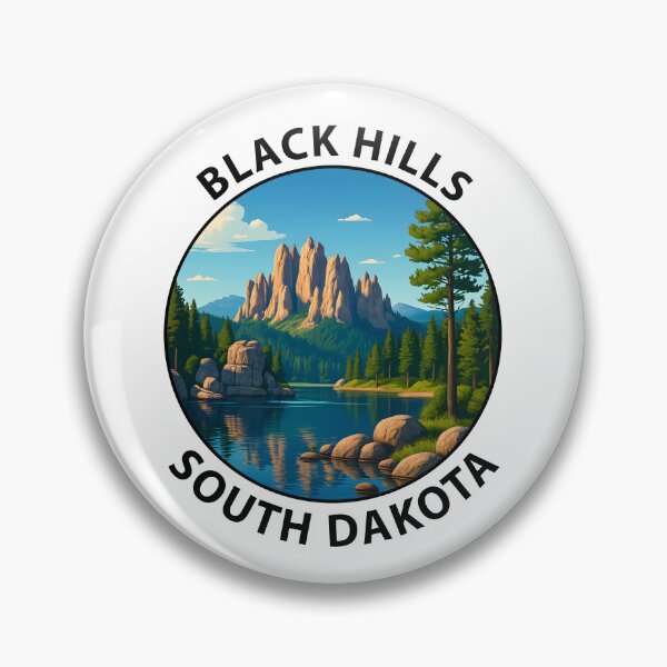 Aperçu de l'œuvre Black Hills – Dakota du Sud, États-Unis créée et vendue par inkNext.