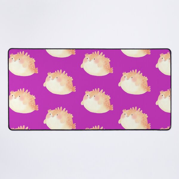 Item preview, Adorable Kawaii Cute Pufferfish designed and sold by bvdesignart.