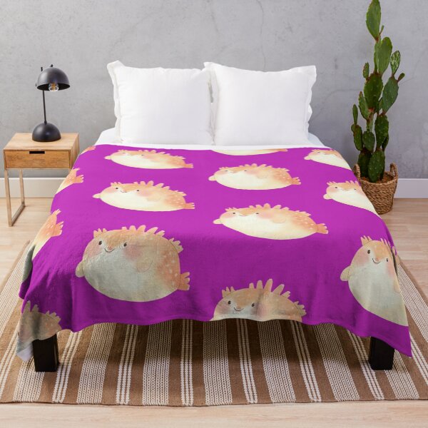 Item preview, Adorable Kawaii Cute Pufferfish designed and sold by bvdesignart.