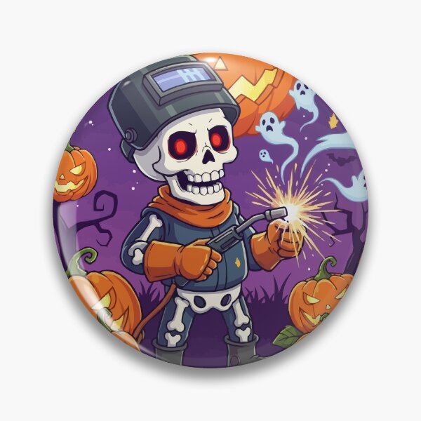 Item preview, Halloween Skeleton Welder designed and sold by bihtti.