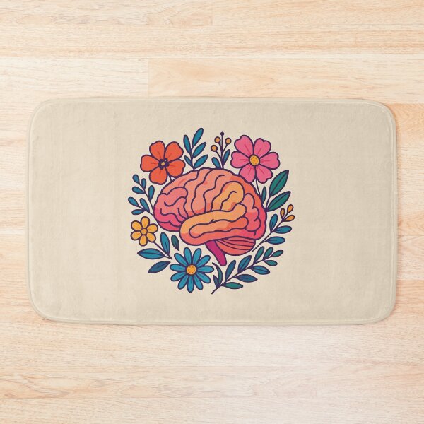 Item preview, Blooming Brain Mental Wellness designed and sold by BrownHorse90s.