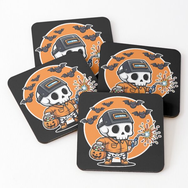 Item preview, Halloween Skeleton Welder designed and sold by bihtti.